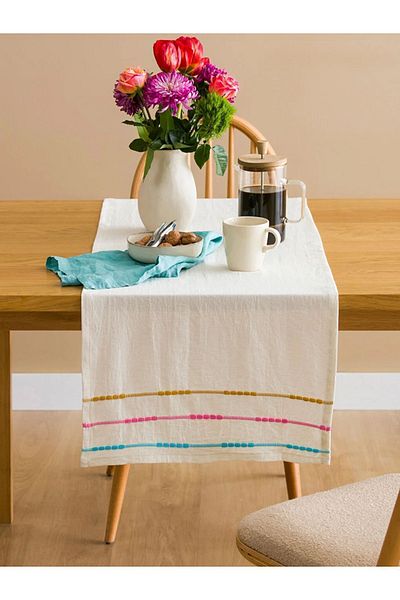 LC Waikiki Lcw Home Striped Runner 45x150 Cm