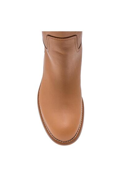 Sofia Baldi Kaul 2k Tan Leather Women's Flat Boots