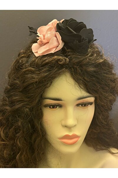 Gönülden Tasarım Accesoriu pentru păr coroană realizată manual cu model de fl...