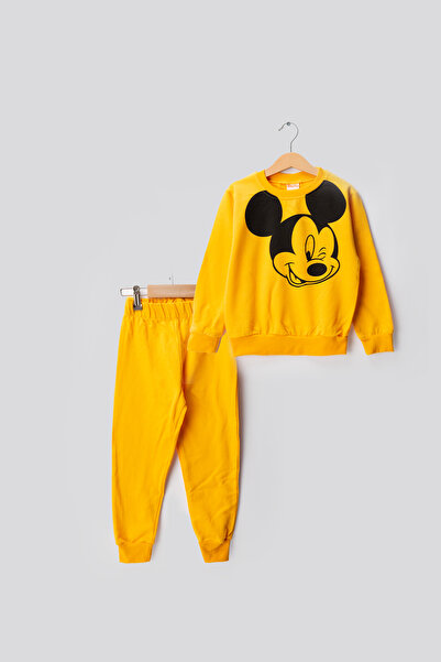 MUTTİ Σετ παιδικής φόρμας Micky 2 İplik - Crew Neck