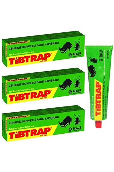 Hırdavatistan Tiptrap Mrtrab Zehirsiz Fare Yapışkanı Toplam 125Ml 3 Adet