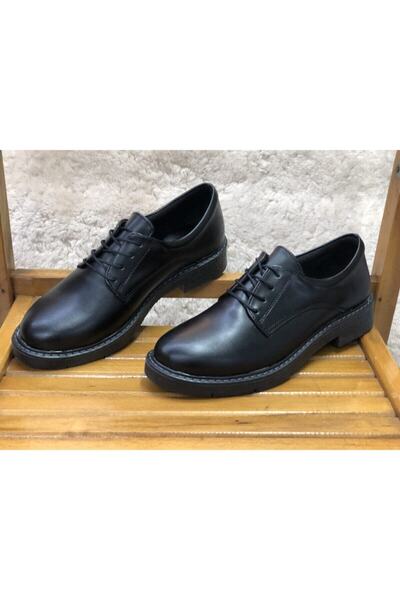 KAFKASLAR AYAKKABI Unisex Stringed Non-Slip Sole Classic Model Oxford Shoes