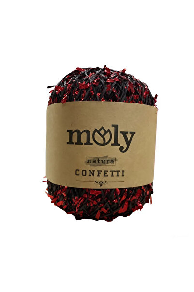 Moly Confetti Konfeti Kağıt El Örgü İpi 50 gr