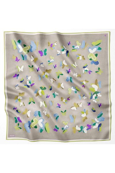 Armine 2024 Spring-Summer Silk Scarf - 9146D-05 - Sura