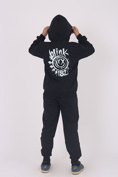 armicem Σετ φόρμας για αγόρι με κουκούλα - Blink 182 Printed