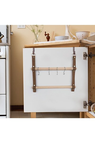 Bundera Tezgah Üstü Folyoluk Streçlik Ve Kağıt Havluluk Düzenleyici Lz01- Mutfak Organizer Elbezi Askısı