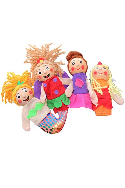 Calimera Toys Wooden Finger Puppet - Model No: 4