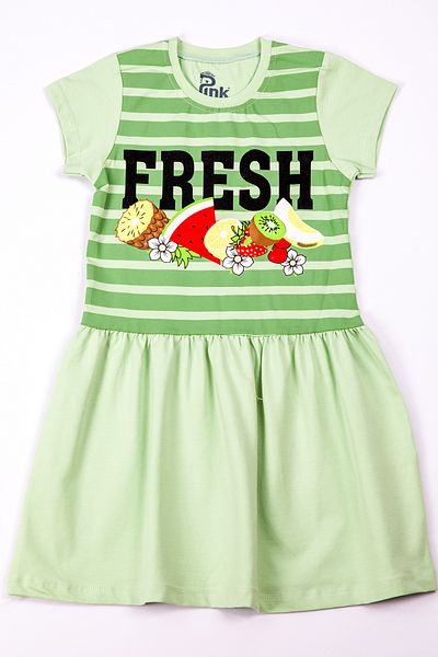 HÇM Girl's Printed Dress - A37 Model