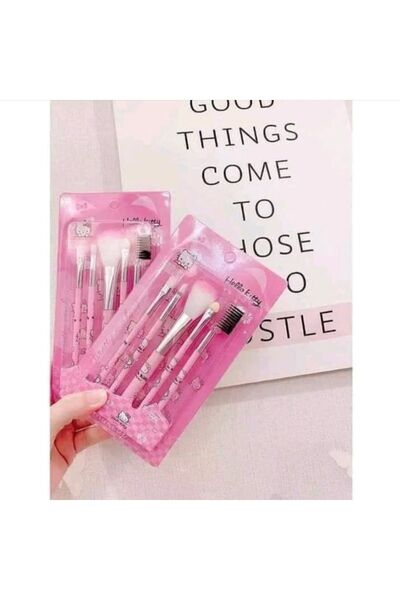 synshop Hello Kitty Sanrio Sakura Kawai Kore Makyaj Fırça Set