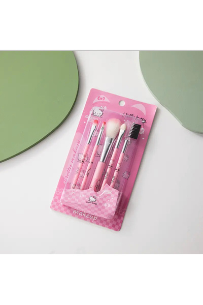 synshop Hello Kitty Sanrio Sakura Kawai Kore Makyaj Fırça Set