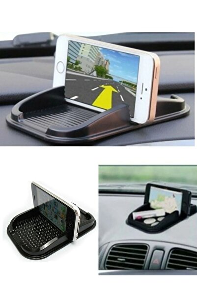 Genel Markalar Araba Oto Araç Telefon Tutucu Kaydırmaz Havuzlu Ped