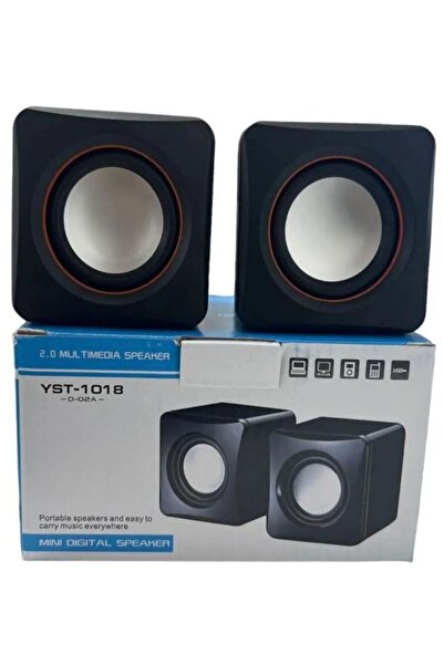 DNR Bilişim Hoparlör Mini Speaker 1+1 USB 2.0 Tak çalıştır Mini Bilgisayar ka...