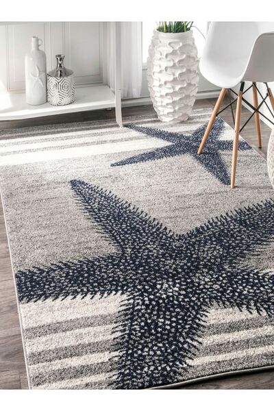 Viva Weaver's Αντιολισθητικό χαλάκι δαπέδου με κομμένη επιφάνεια Sahil Ar268