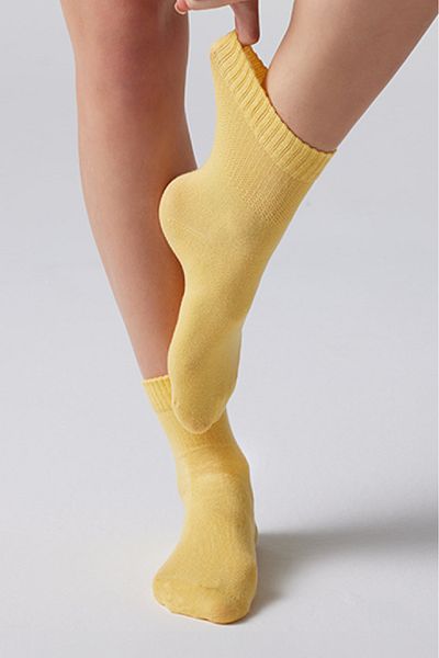 Nova Socks БАМБУКОВИ ИЗКЛЮЧИТЕЛНО УДОБНИ ЕЖЕДНЕВНИ ЖЪЛТИ ЧОРАПИ