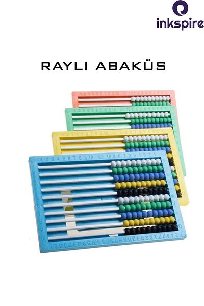 inkspire Colorful Luxury Abacus - Rail Mishap, 1 Number Counting Bead, 1St For Classrooms