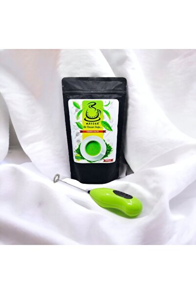 Karadeniz Matcha 500 gram Yüksek Kalite Matcha Çayı Hediye Elektronik Köpürtü...