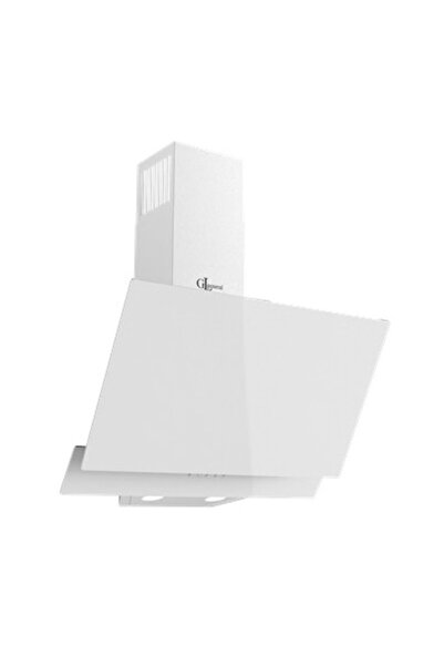 GL GENERAL Glgeneral Gld 004b 60 Cm Beyaz Cam Duvar Tipi D Enerji Ankastre Davlumbaz