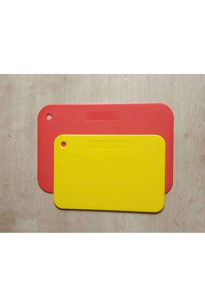 TURALLİ Flexible Polyethylene Cutting Board - 2 Colors, Bendable Cutting Mat