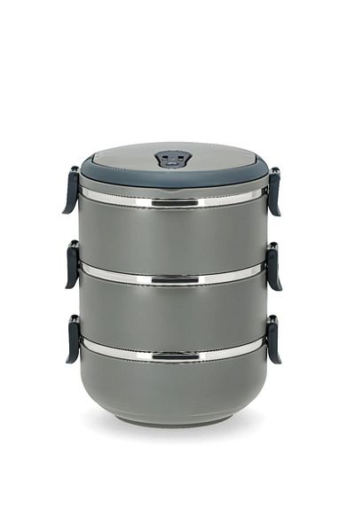 Penguen Set of 3 Food Storage Thermos and Lunch Box for Workplace-Picnic-Camping