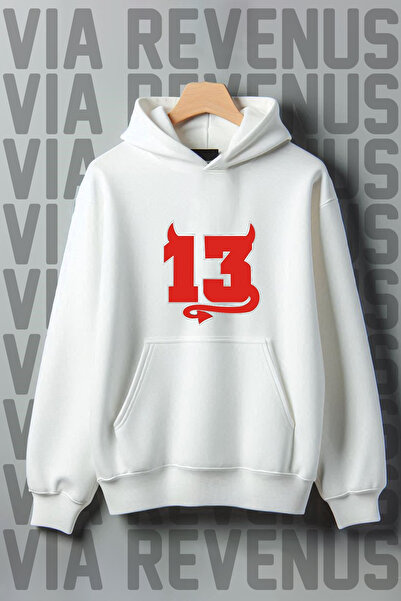 Vordevia Oversize kroj Sa kapuljačom Dukserica - 13 Štampano , Kengur džep, 3...