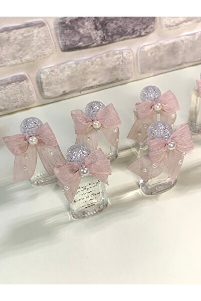 eliz 15 Adet Incili Mika Plastik Kolonya Hediyelik Söz Nişan Nikah Kına