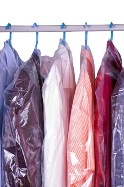 POŞET 1. Kalite Naylon Torba 60x90 20 Adet Elbise Yastık Çeyiz I