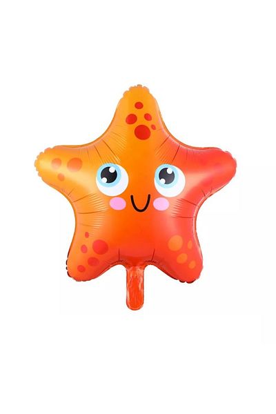 Deniz Party Store Starfish Foil Balloon 24 Inch 60 cm