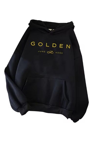 LA GULER Φούτερ με κουκούλα Jungkook Printed Unisex - Φούτερ από βαμβάκι 3 κλωστών, Sardon