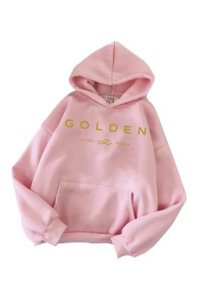 LA GULER Φούτερ με κουκούλα Jungkook Printed Unisex - Φούτερ από βαμβάκι 3 κλωστών, Sardon