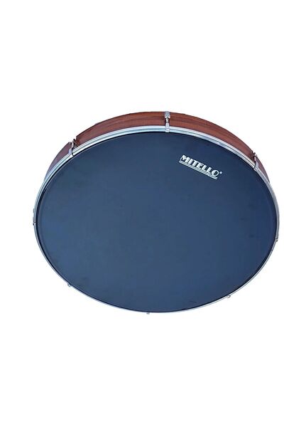Unosell Bendir Mitello Derili 45 Cm, Bendir Percussion Frame Drum Riqq, Tar