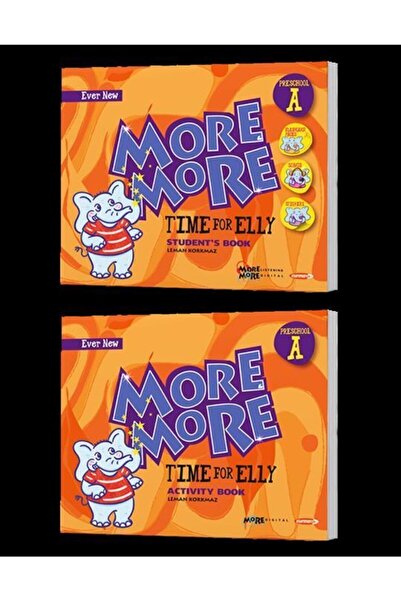 Kurmay ELT More And More Okul Öncesi 4-5 Yaş Ingilizce Eğitim Seti (a)