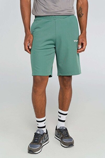 hummel Pantaloni scurți Falconzo verzi pentru bărbați 931145-6110