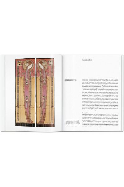Taschen Charles Rennie Mackintosh 1868-1928 Glasgow Styl - Hardcover Illustrated