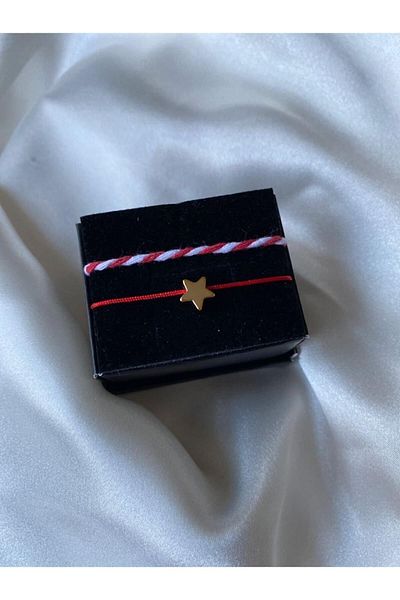 Ka Jewellery Star Lucky Bracelet and Martentica Set