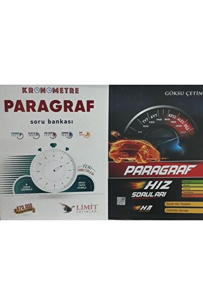 Limit Yayınları Paragraf Soru-hız Ve Renk Paragraf Soru 2025 Muhteşem Set 2 K...