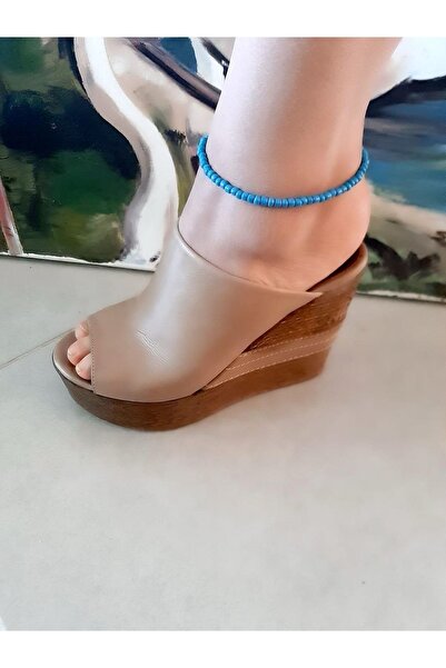 RENGARENK Mavi Kum Boncuk Halhal, Boncuk Halhal