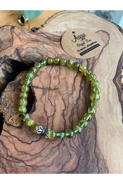 AYZE DOĞALTAŞ Zeberced(peridot) Bileklik