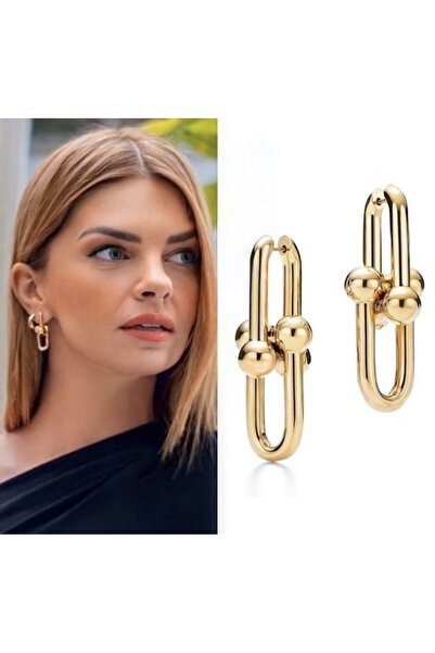 TAKI HOME Tiffany gold küpe