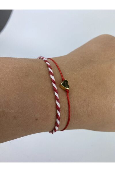 D'mare Accessories Marteniçka Heart Bracelet Set