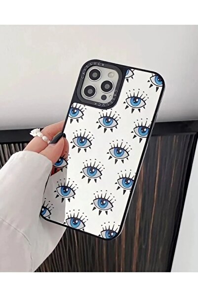ByVuccia iPhone 11 Compatible Mirror Case Patterned Shockproof Phone Case