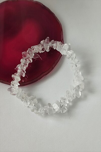 badeaccessories Sertifikalı Kristal Kuvars Kırıktaş Doğaltaş Bileklik