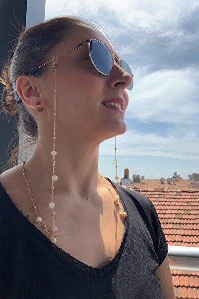 imperial accessories Incili Top Model Tasarım Gözlük Zinciri,aksesuarı