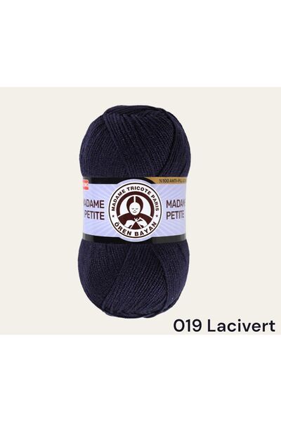 Ören Bayan Madame Petite Anti-Pilling ручна пряжа (100 г, 250 м, 100% акрил) для в'язання кардиганів, кофт, шалів