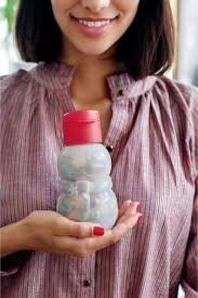 Tupperware زجاجة إيكو 350 مل رجل الثلج