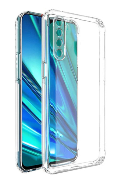 CaseWorld Realme 6 Pro Kapak Kamera Korumalı Süper Silikon Şeffaf Kılıf