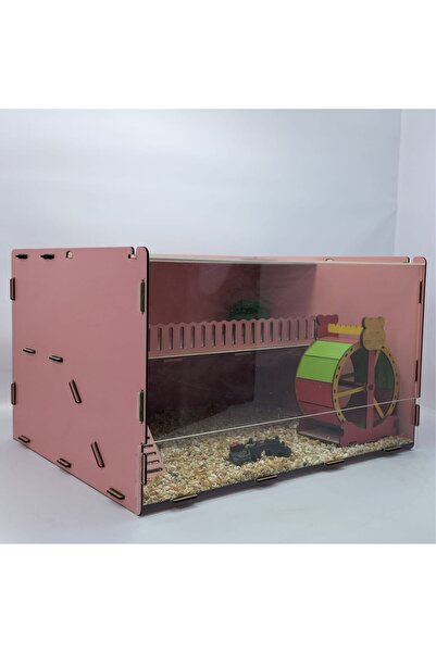Lazer Hamster Kafesi Özel Tasarım Tünelli (DEMONTE)
