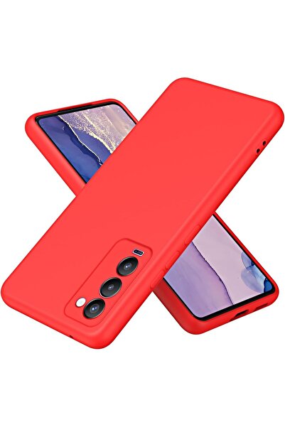 CaseArt Tecno Camon 18P Kapak İçi Kadife Kamera Korumalı Lansman Silikon Kılı...