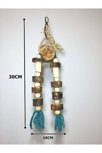 Ciko Kafes لعبة الببغاء الطبيعية الطبيعية