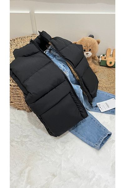 childbaby Black Puffer Vest