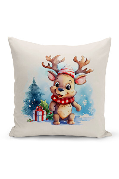 Bertille Home Husă de pernă cu imprimare digitală pe două fețe Seria de Anul ...